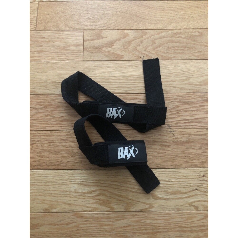 Ekkovision Weight Lifting Straps With Cuffed D Ring, Wrist Support for BAX
